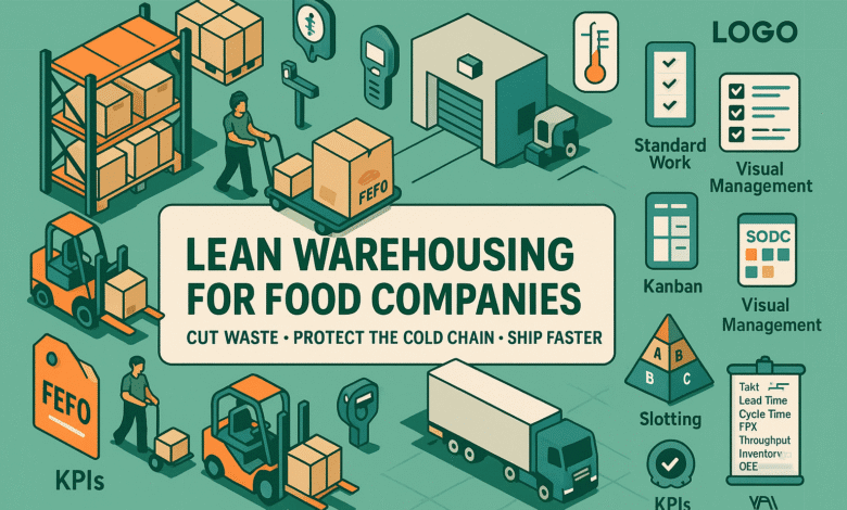 Lean Warehousing for Food Companies Cut Waste, Protect the Cold Chain, Ship Faster